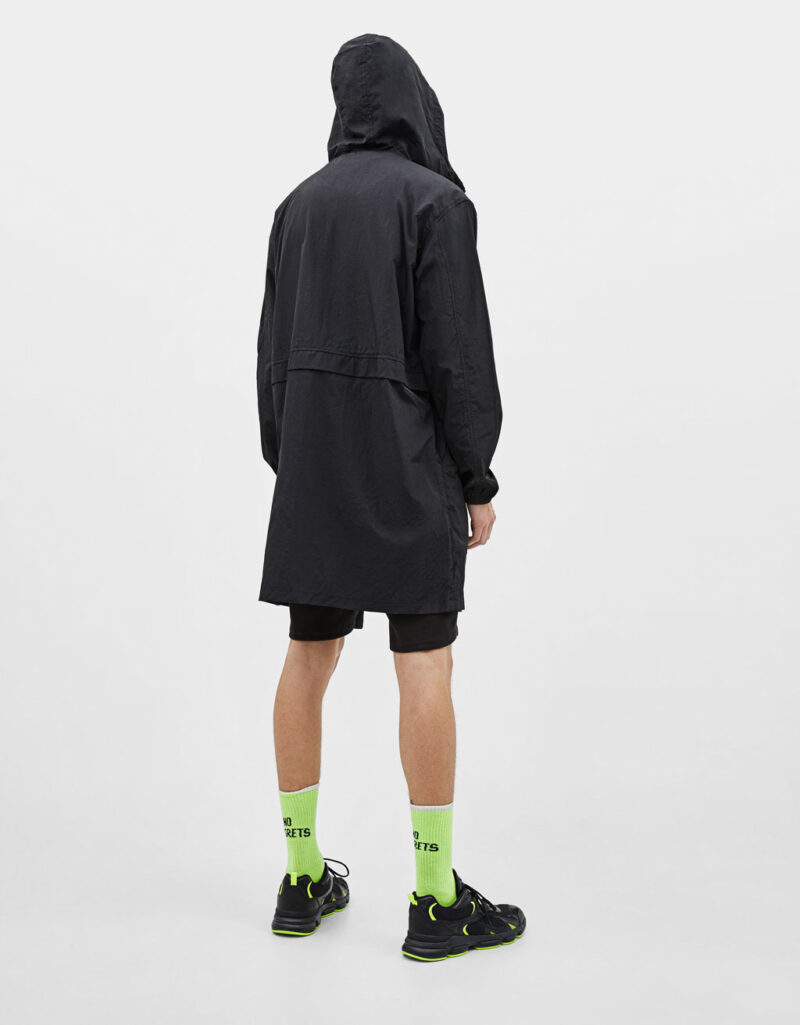 Hooded nylon parka 2 Hooded nylon parka