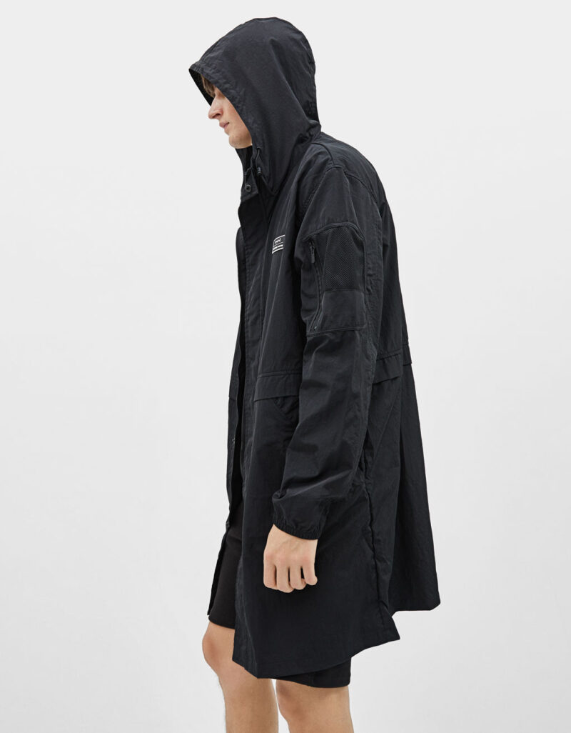 Hooded nylon parka 4 Hooded nylon parka
