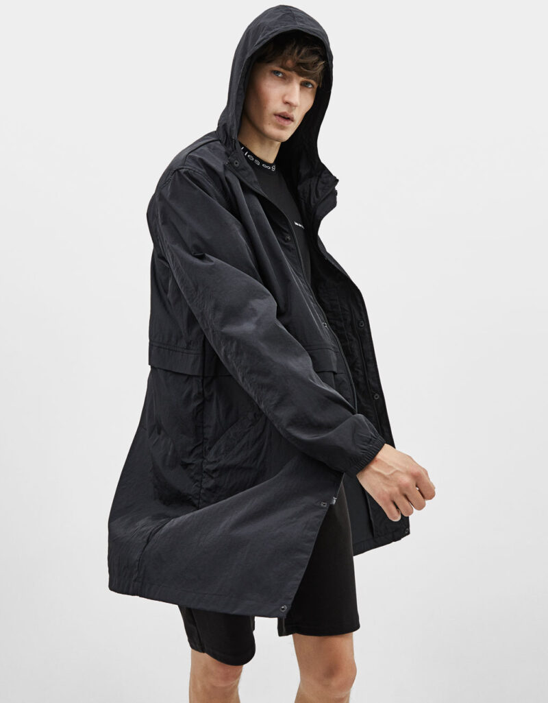 Hooded nylon parka 3 Hooded nylon parka